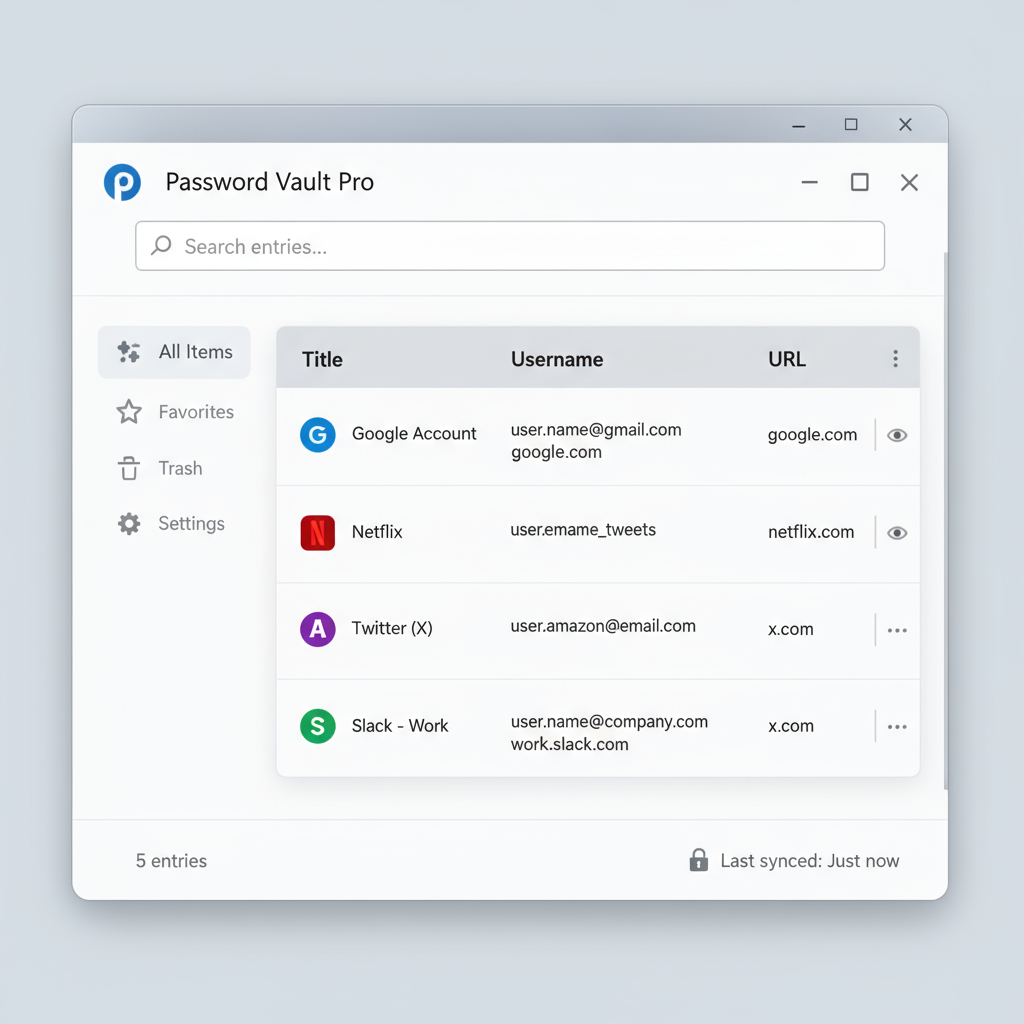 KeePass Screenshot